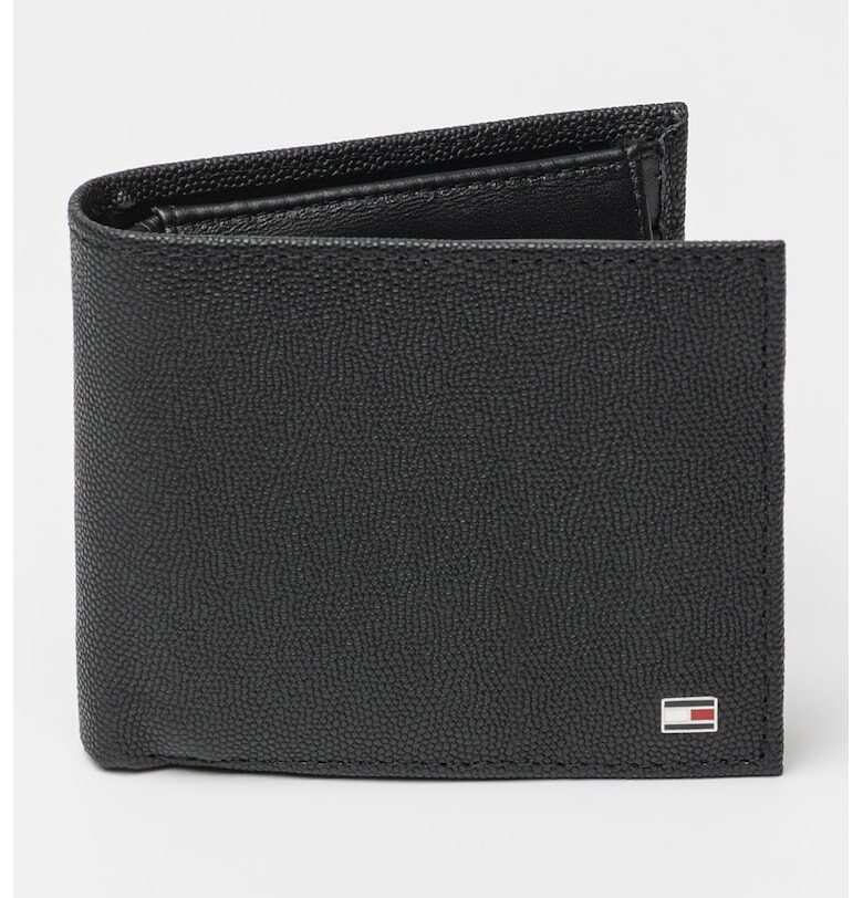 Портфейл с двойно прегъване и лого Tommy Hilfiger