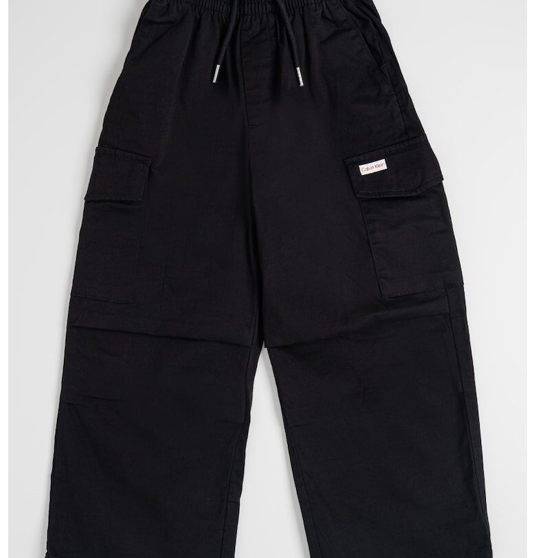 Прав панталон карго - Черен CALVIN KLEIN