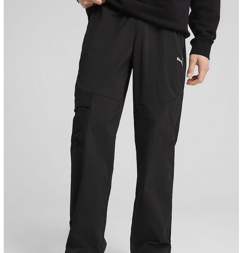 Прав спортен панталон с джобове - Черен Puma