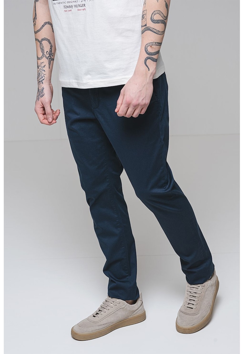 Прав чино - Тъмносин Tommy Hilfiger