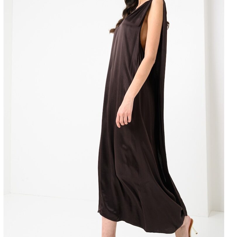 Права рокля - Тъмнокафяв Attic and Barn