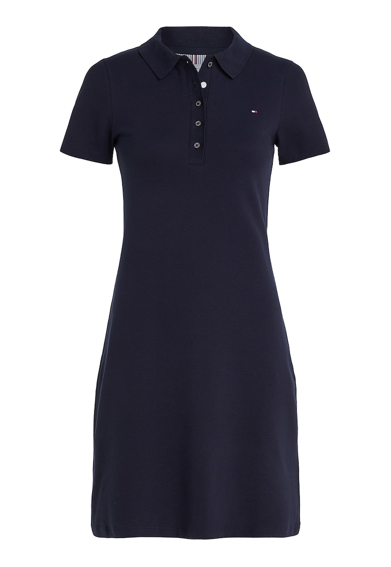 Права рокля с копчета - Ултрамарин синьо Tommy Hilfiger