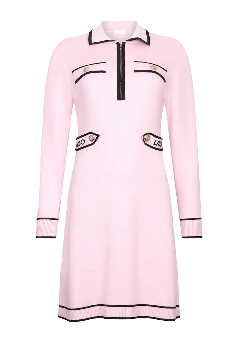 Права рокля с копчета тип бижу - Светлорозов Liu Jo