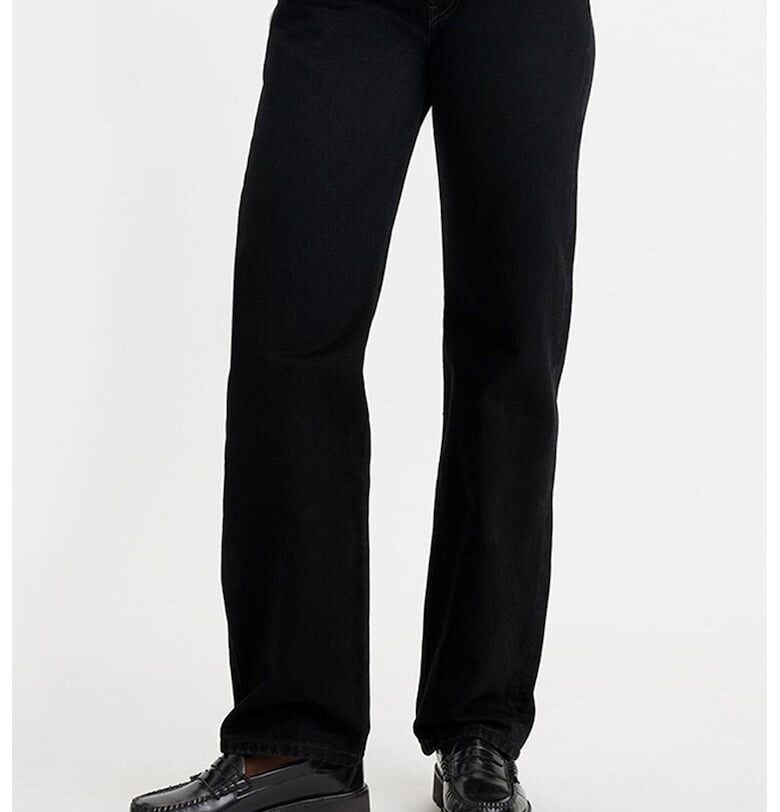 Прави дънки 501® '90s с декоративни камъни - Черен Levis