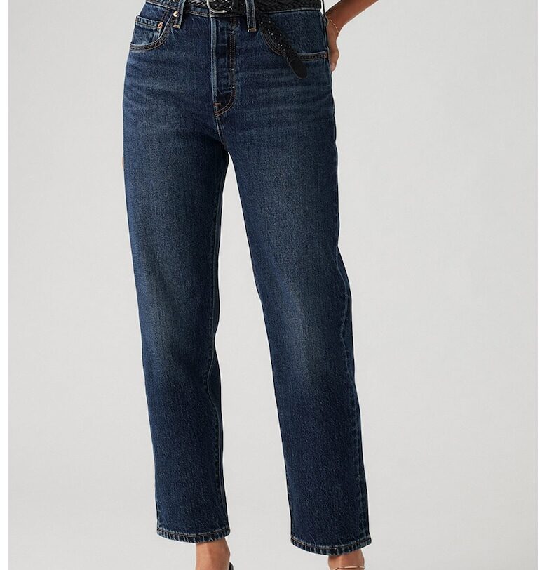 Прави дънки 501® над глезена - Тъмносин Levis