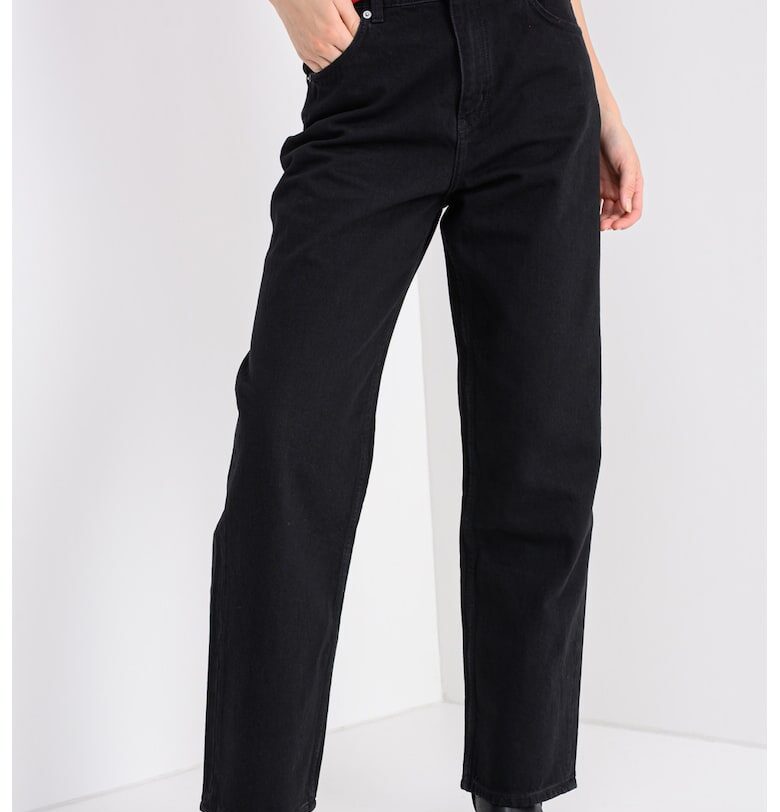 Прави дънки Leni - Черен HUGO