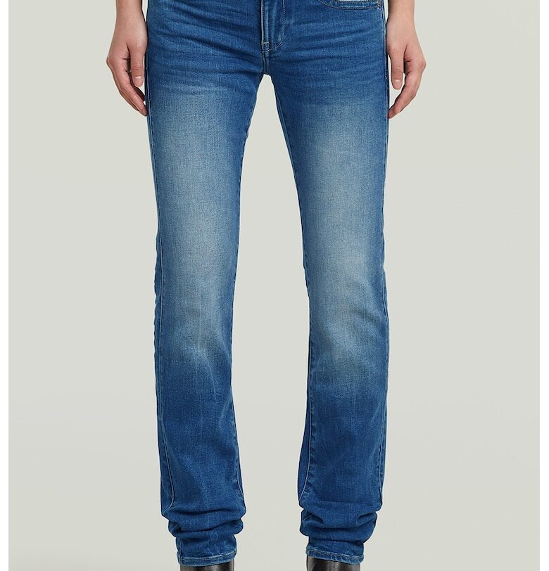 Прави дънки Midge - Син меланж G-STAR