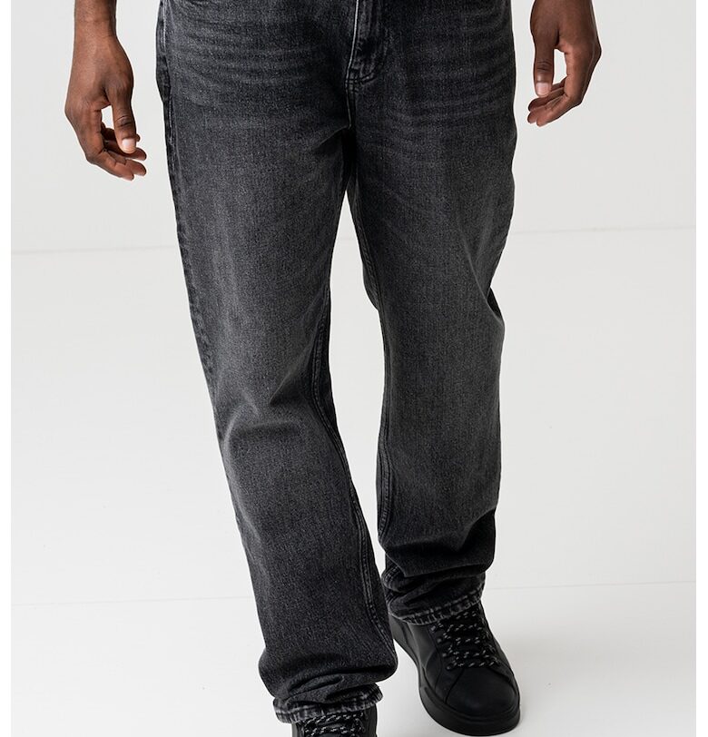 Прави дънки Ryan с 5 джоба - Tъмносив Tommy Jeans