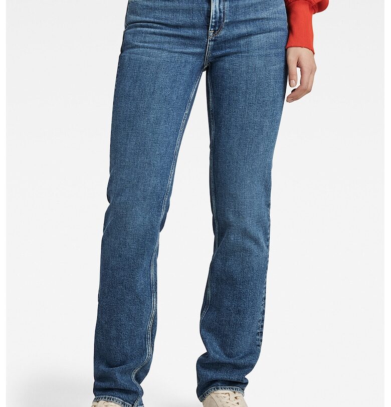 Прави дънки Strace - Син меланж G-STAR