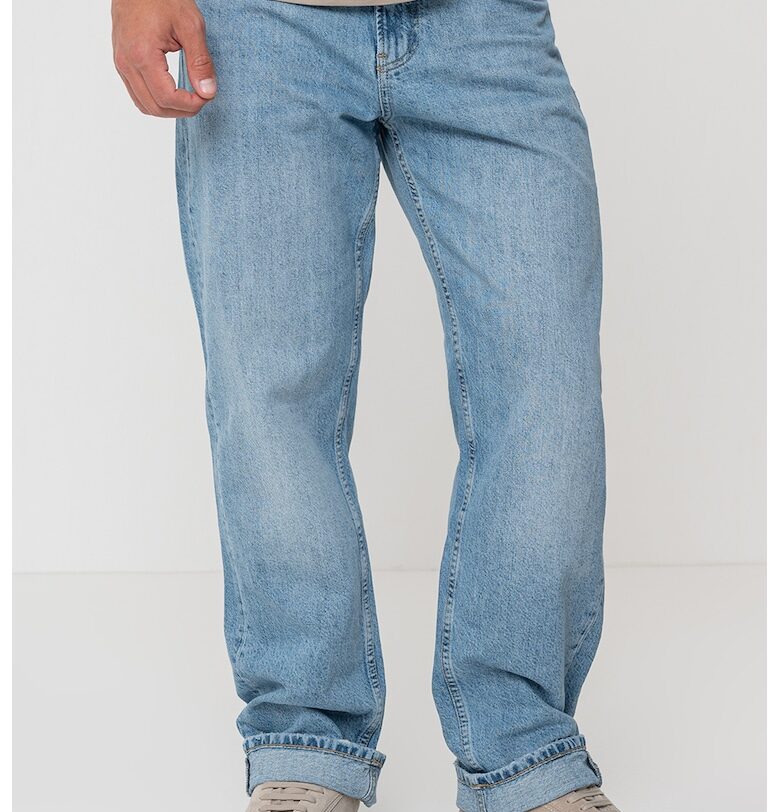 Прави дънки - Светлосин меланж CALVIN KLEIN