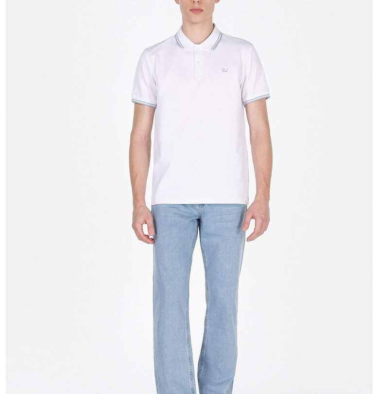 Прави дънки - Светлосин меланж COLINS