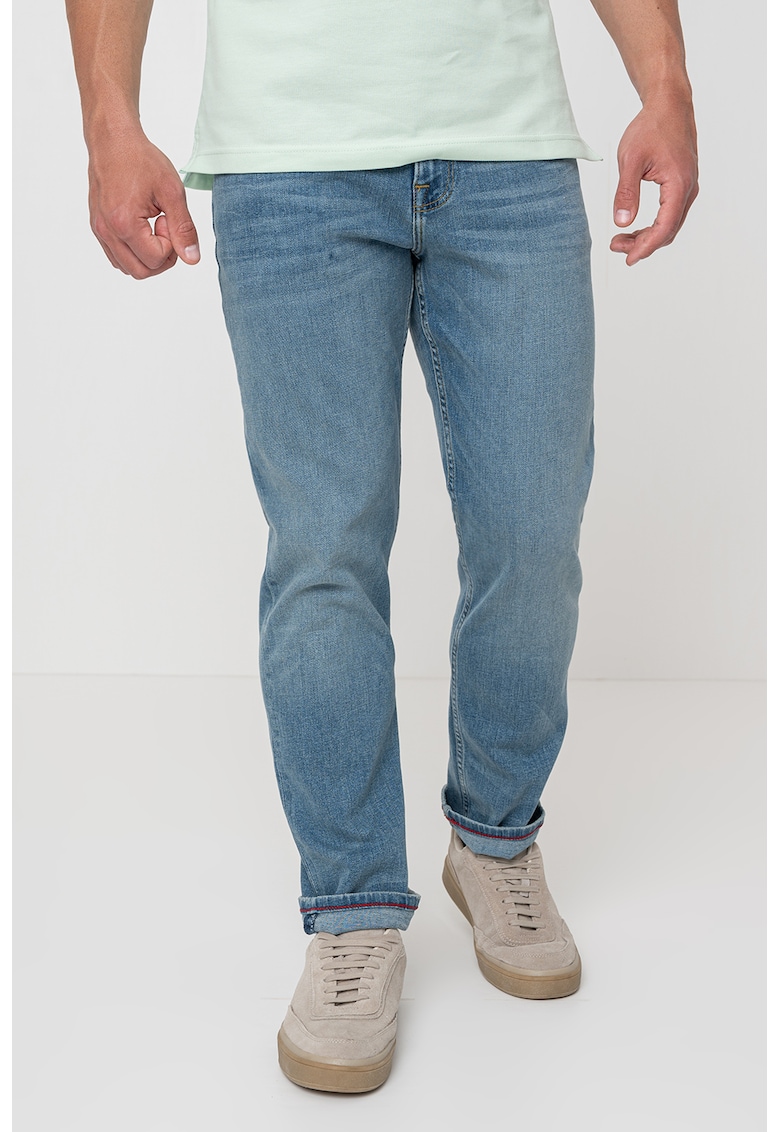 Прави дънки - Син меланж Tommy Hilfiger