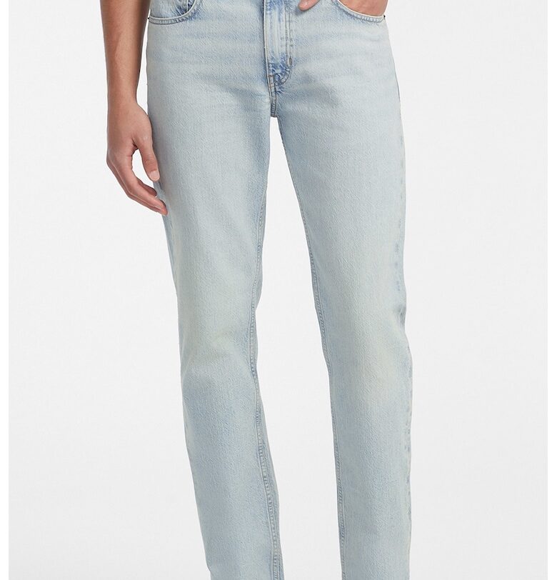 Прави дънки с 5 джоба - Ледено синьо GUESS JEANS