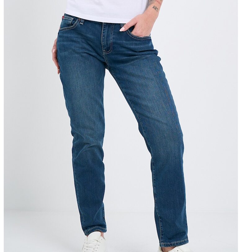 Прави дънки с 5 джоба - Тъмносин Lee Cooper