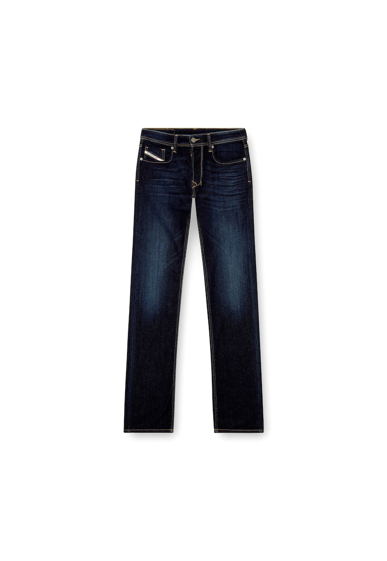 Прави дънки с миди талия - Тъмносин Diesel