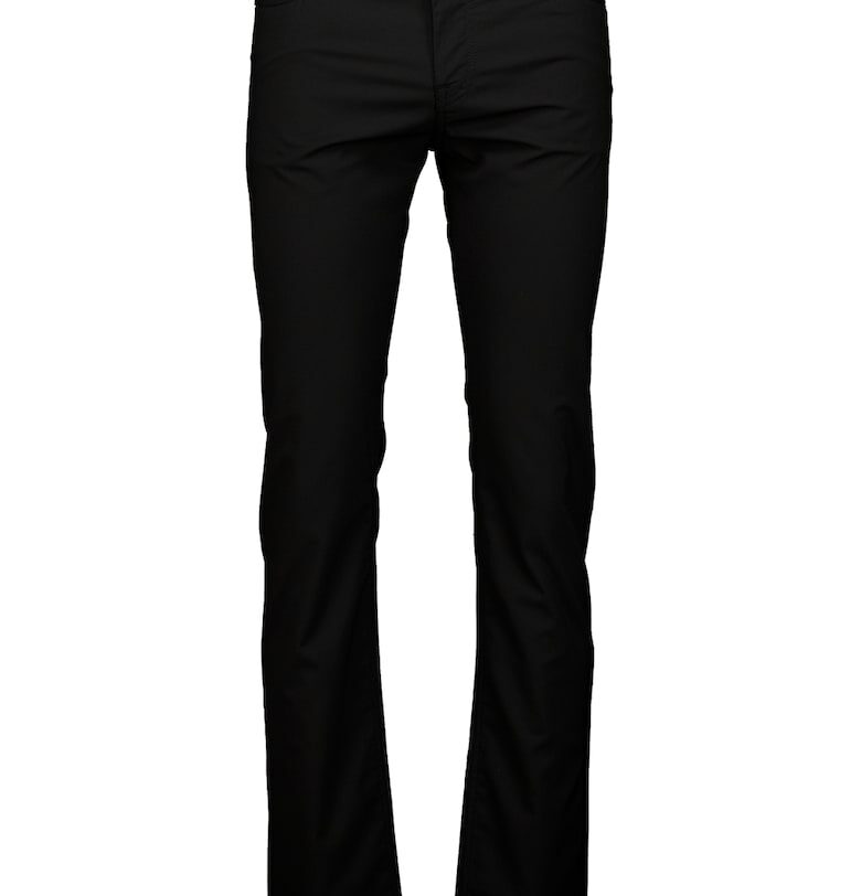 Прави дънки със средна талия - Избеляло черно Karl Lagerfeld