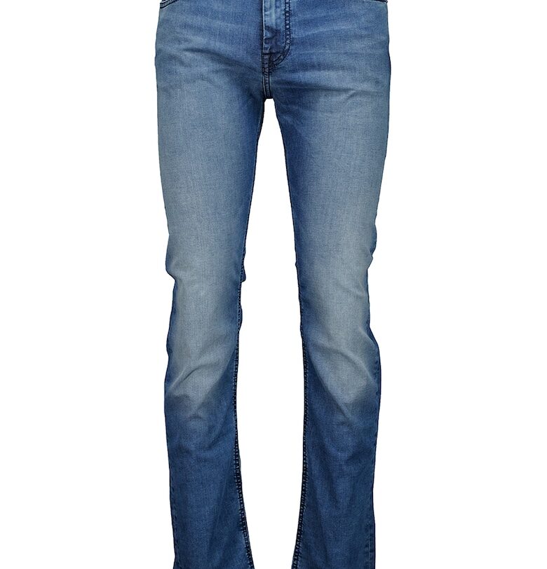 Прави дънки със средна талия - Прашно синьо Karl Lagerfeld