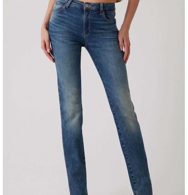 Прави дънки със средна талия - Син GUESS