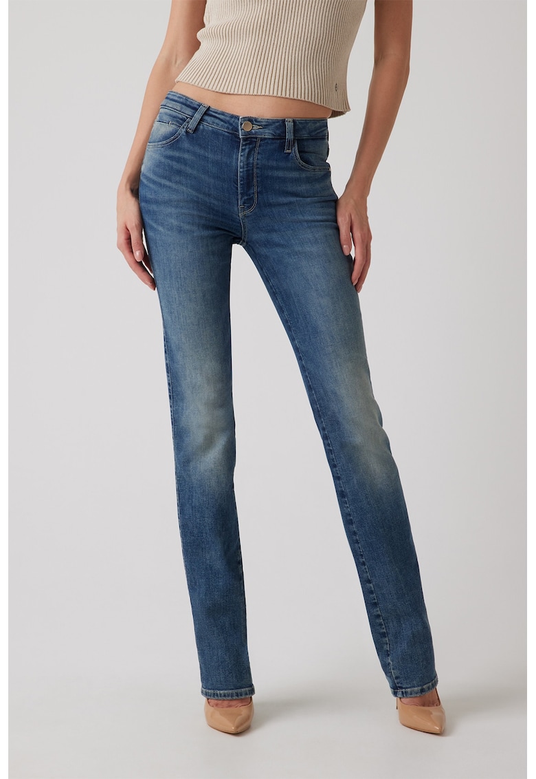 Прави дънки със средна талия - Син GUESS