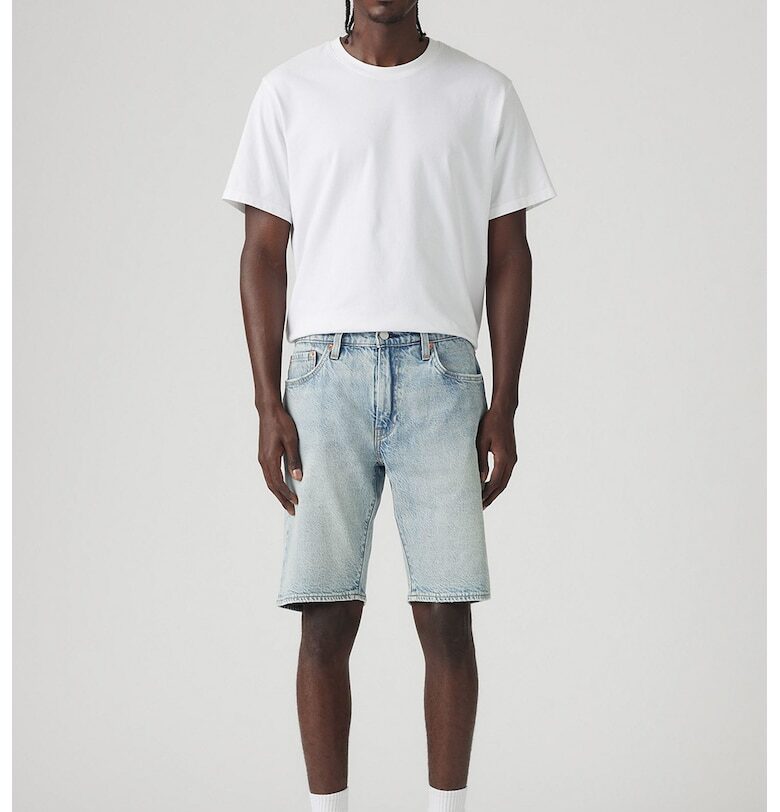 Прави дънкови бермуди 405™ Levis