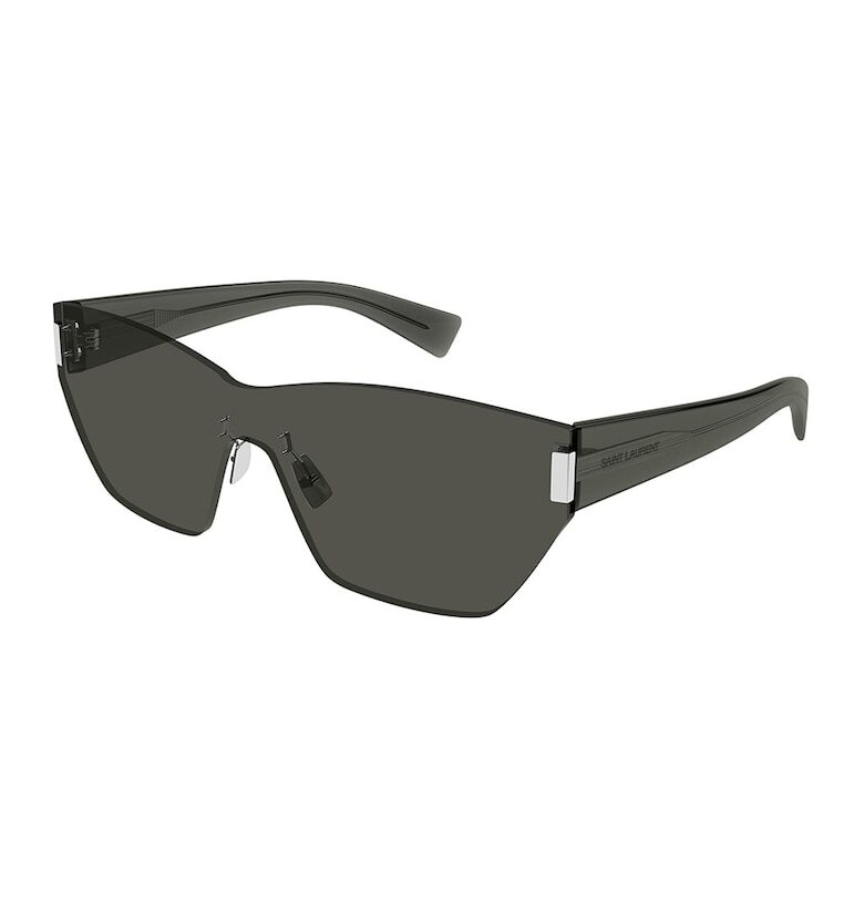 Правоъгълни слънчеви очила - Черен/Сив Saint Laurent