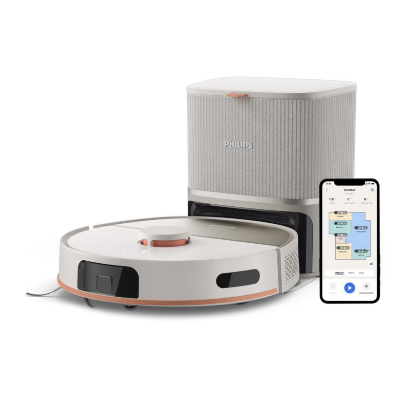 Прахосмукачка робот и моп Philips XU5100/20