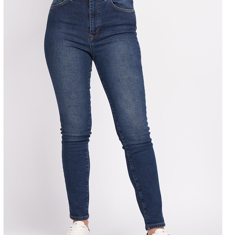 Прилепнали дънки с висока талия - Тъмносин Lee Cooper