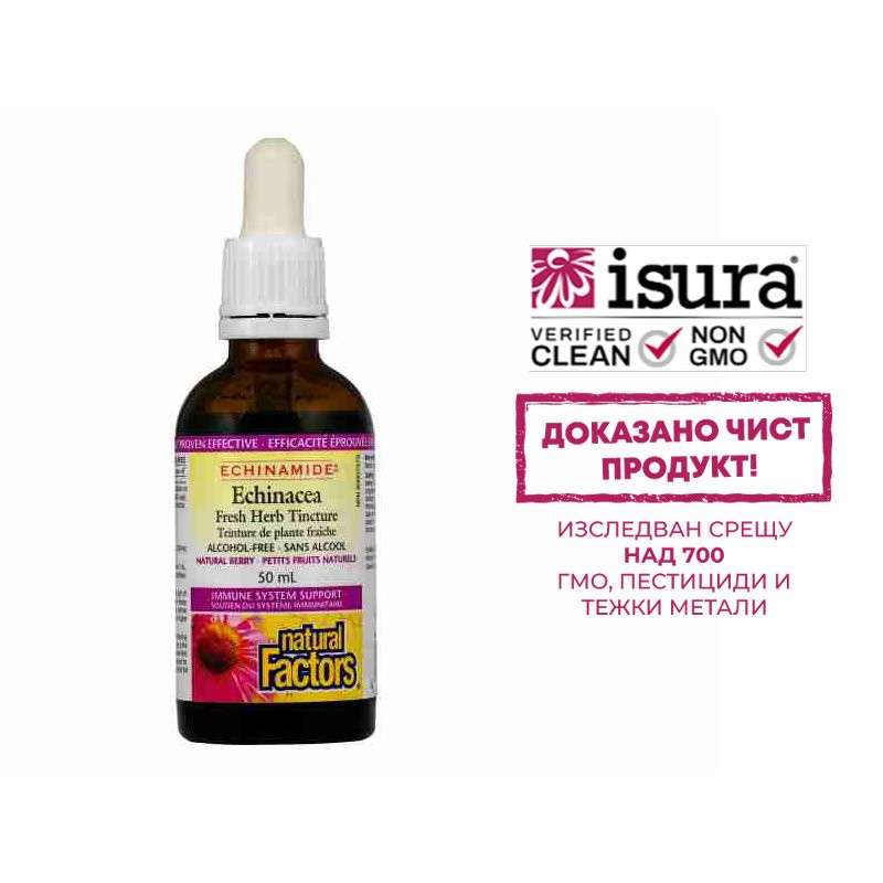 Простуда и грип Echinamide® - Тинктура с ехинацея