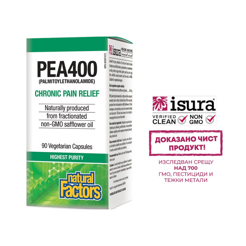 Против болка и възпаление - ПЕА (палмитоелетаноламид)