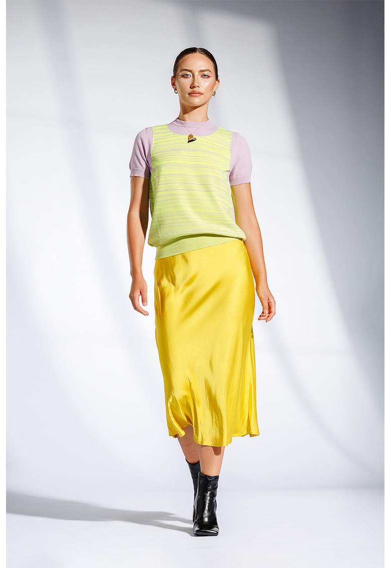 Пуловер Serenata с мерино - Жълт Laneria