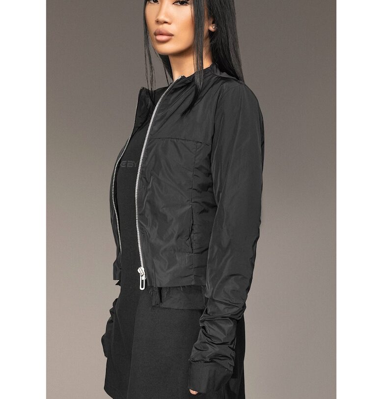 Пухено яке  - J25214 - Черен Made By Society