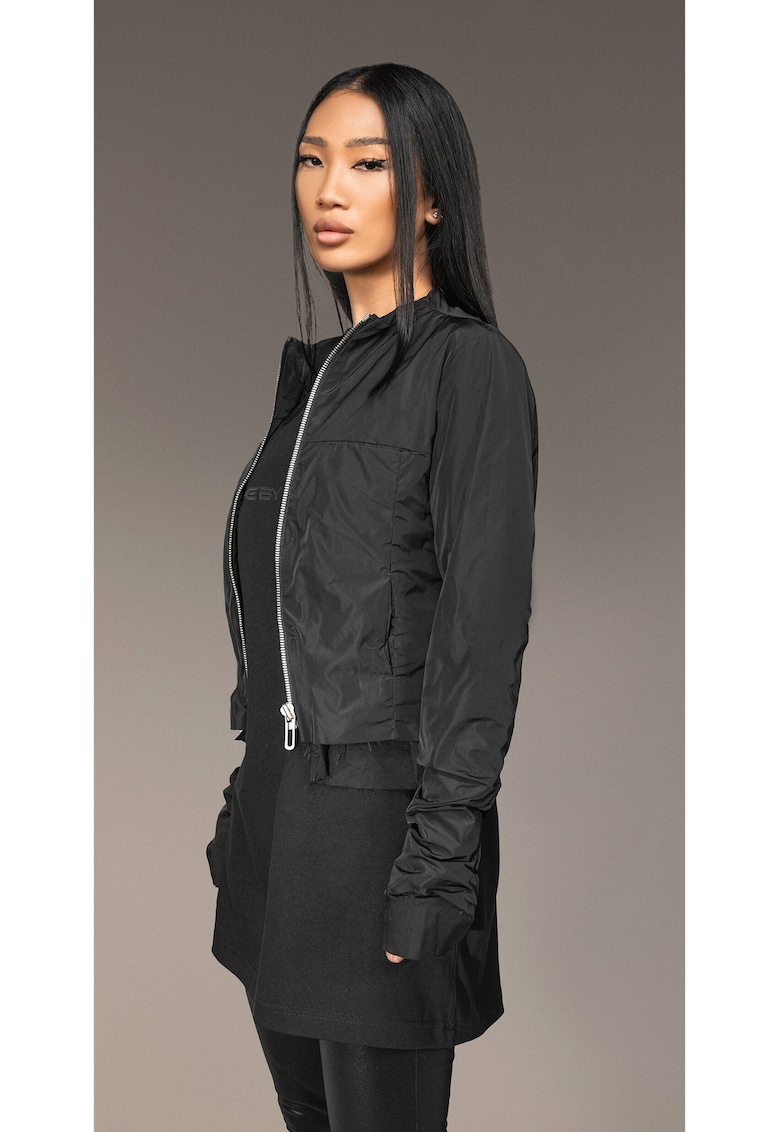 Пухено яке - J25214 - Черен Made By Society