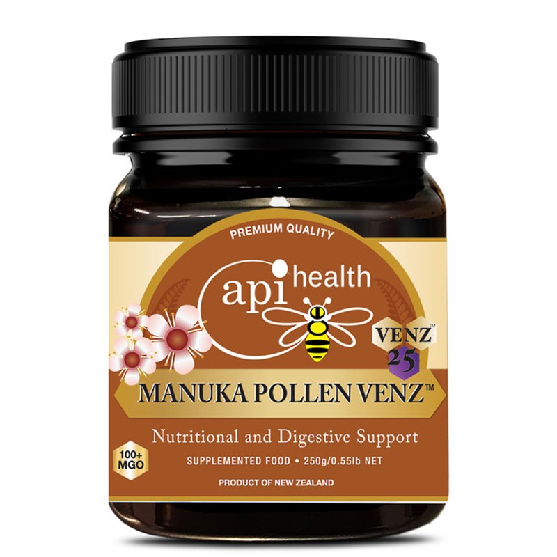 Пчелен мед Манука с пчелна отрова и пчелен прашец PollenVENZ MGO 100+