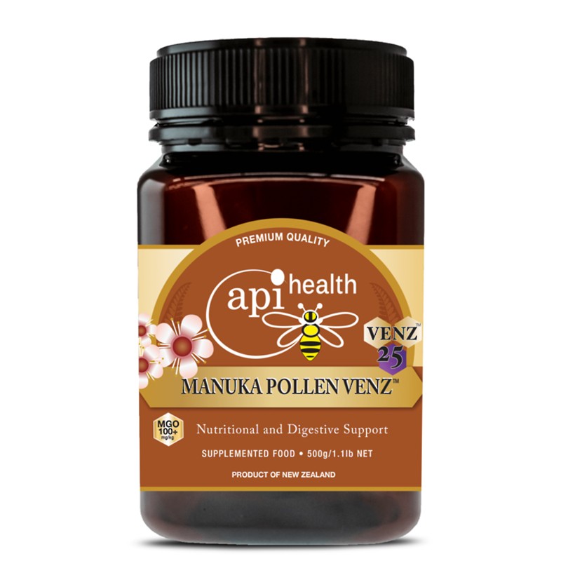 Пчелен мед Манука с пчелна отрова и пчелен прашец  PollenVENZ MGO 100+