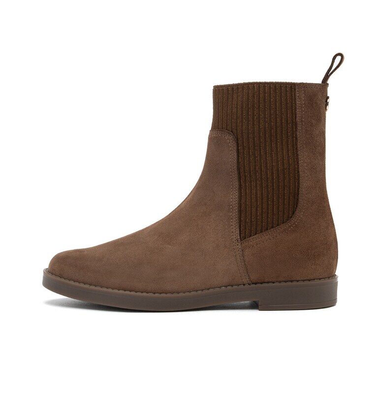 Равни боти Chelsea - Кафяв RYLKO