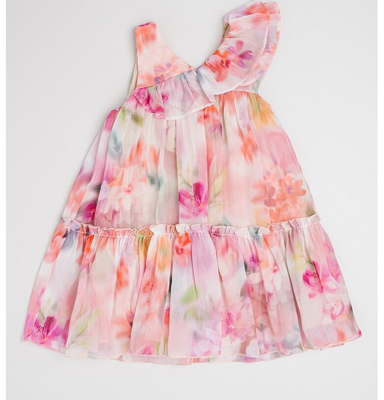 Разкроена флорална рокля - Многоцветен Abel  Lula