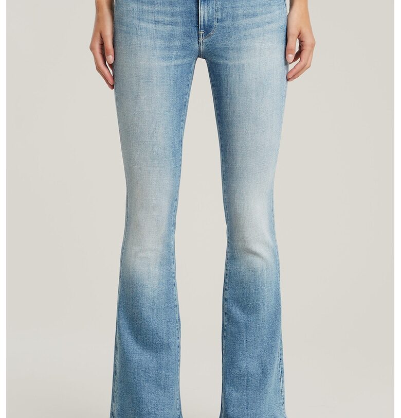 Разкроени дънки 3301 - Светлосин/Син G-STAR