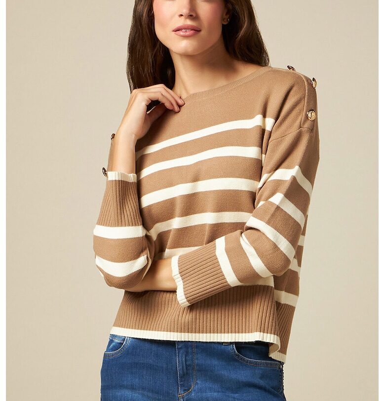 Раиран пуловер - Камел Oltre