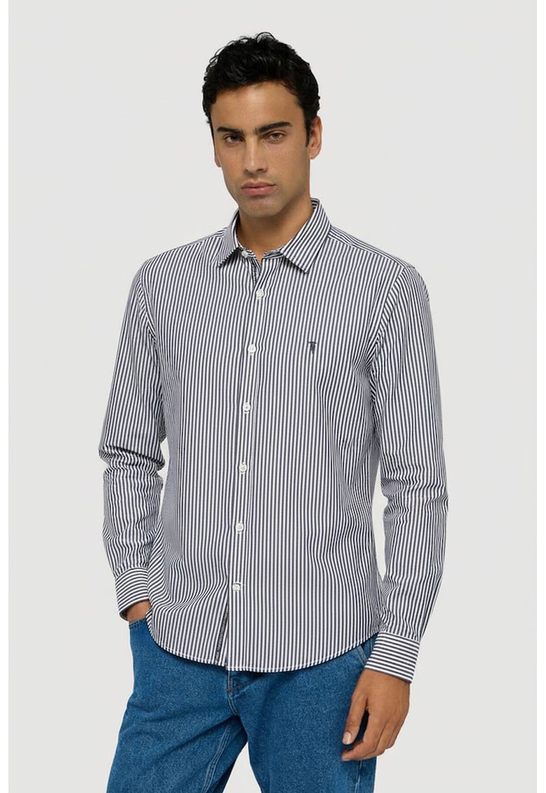 Раирана риза - Бял/Сив Trussardi