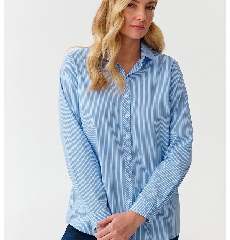 Раирана риза с дълги ръкави - Лавандула Tatuum