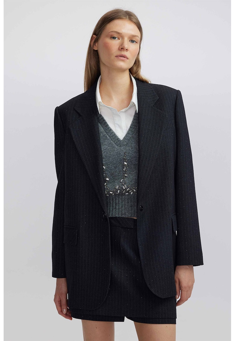 Раирано сако - Черен Ipekyol