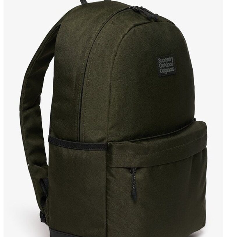 Раница Classic Patch Montana с джоб - Черен/Тъмнозелен Superdry  Co