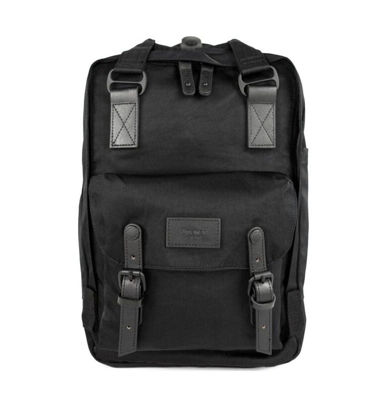 Раница  No. 13 - 11л - водоустойчива - 28x36см - черна Himawari