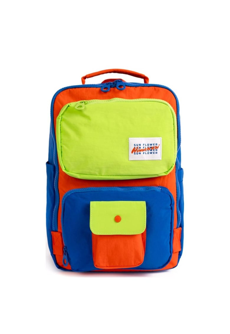 Раница No. 44 Retro S - 13л - многоцветна - 28x36см Himawari