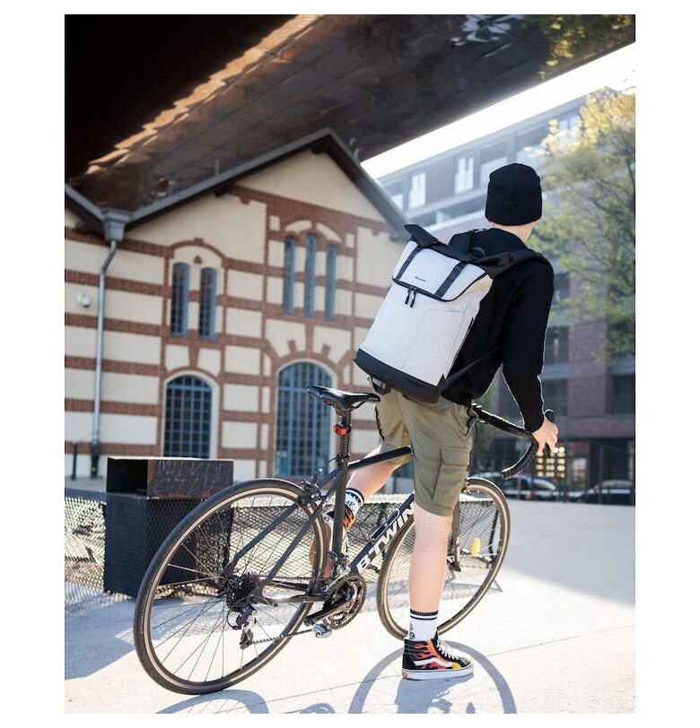 Раница -  Nylonqqqq - Сив Himawari