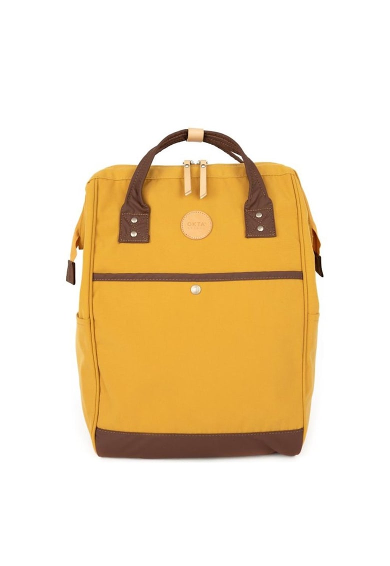 Раница Okta No. 5 Plain M - горчичено жълто - Синапено жълто Himawari