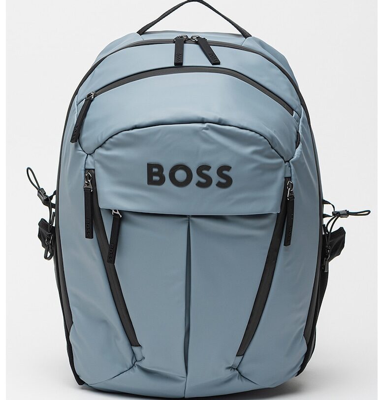 Раница Stormy с джобове с капачета - Прашно синьо BOSS