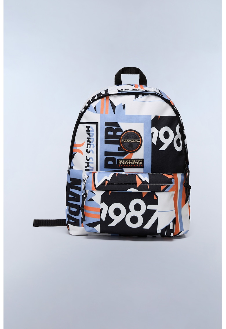 Раница Voyage с графика - 19.5 л - Бял/Черен/Светлосин Napapijri