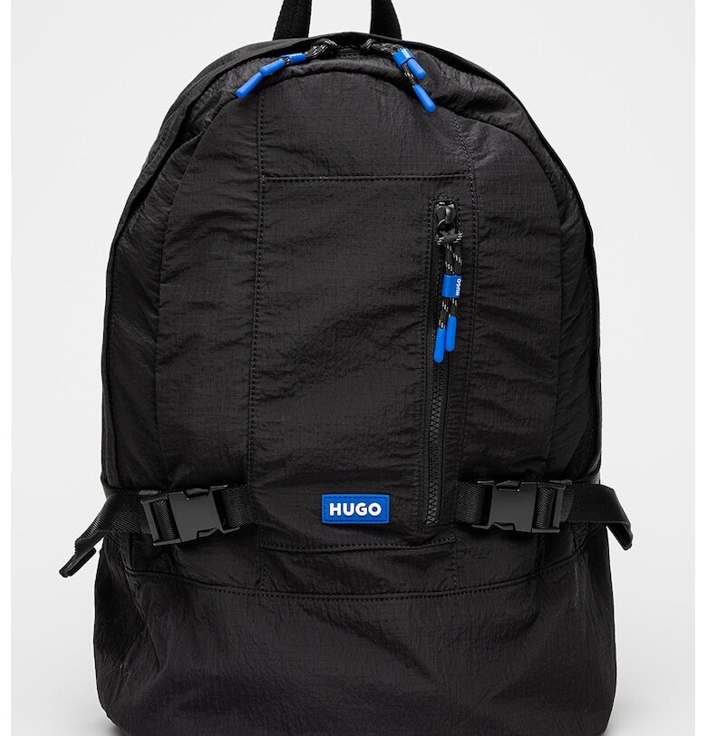 Раница Vytal с лого - Черен/Кралско Синьо/Бял HUGO