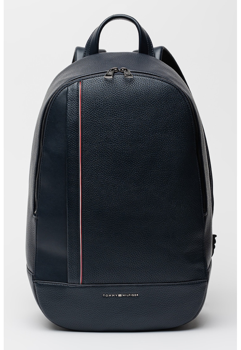 Раница от еко кожа - Тъмносин Tommy Hilfiger